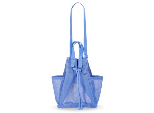 No Boundaries Women's Drawstring Crossbody, Blue
