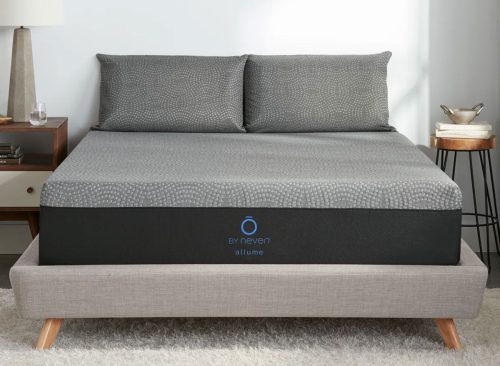 O by Neven Allume 12'' Plush Charcoal Infused Gel Memory Foam Mattress