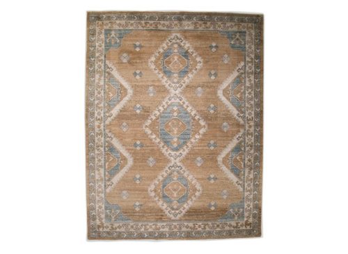 OBEETEE Made In Turkey 8x10 Haven Diamond Area Rug