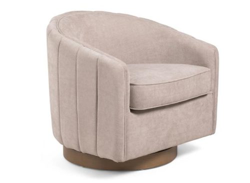 OFFICE STAR 32.5x29.5 Dorset Swivel Accent Chair