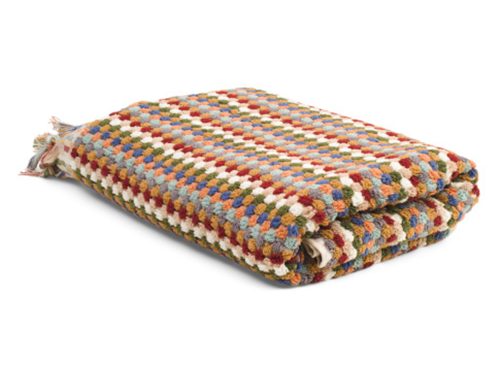 OLIVE & LOOM Made In Turkey Marseille Dotted Bath Towel