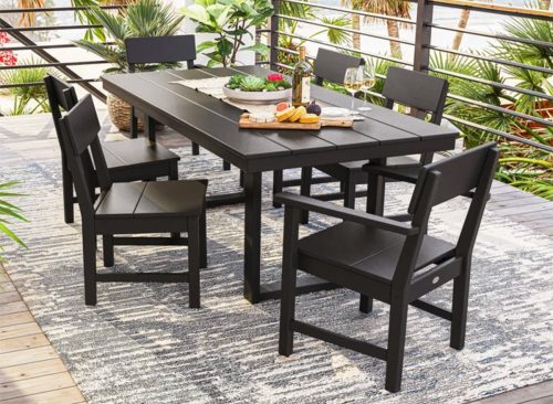 POLYWOOD Westport 7-piece Outdoor Patio Dining Set