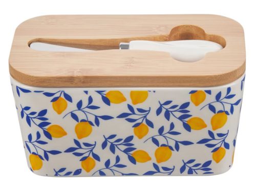 Printed Butterdish with Spreader, 2 ct