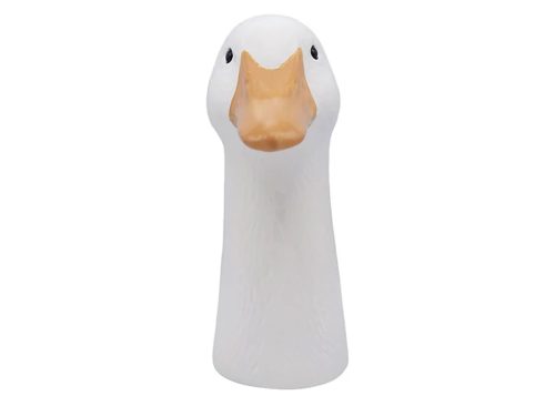 Red Shed Goose Resin Flower Vase, 10 in.