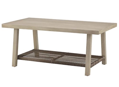 Red Shed Hanford 41 in. Rectangular Wicker Coffee Table