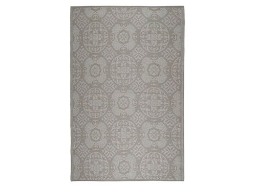 Red Shed Reversible Polypropylene Outdoor Rug, 5 ft. x 7 ft.