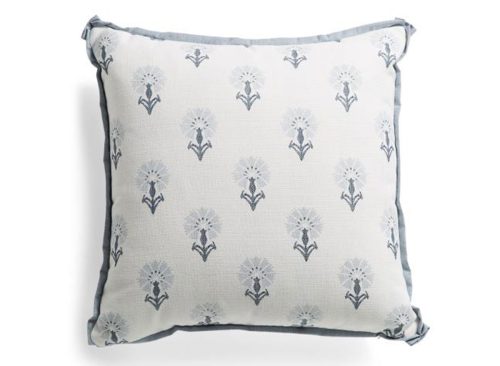 SUMMER CLASSICS Made In Usa 20x20 Luxury Outdoor Dahlia Double Flange Pillow
