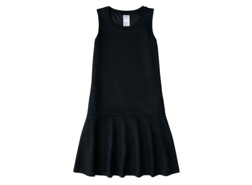Serra Black Midi Dress, S