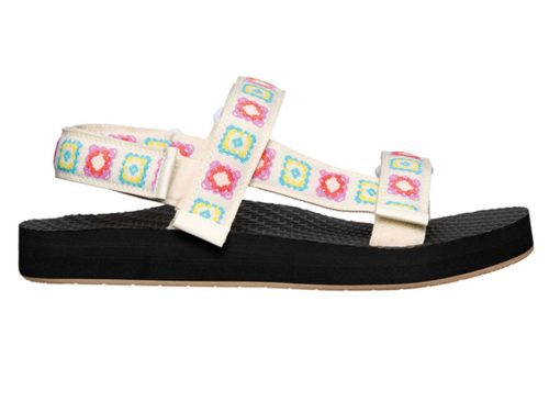 Serra Floral Ladies Casual Sandal, Size 9