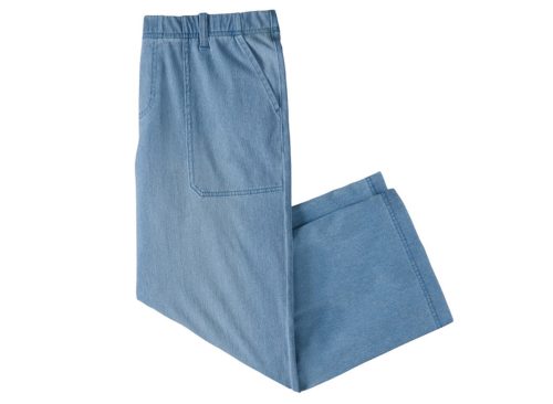 Serra Ladies Capri Jeggings - Light Blue, S