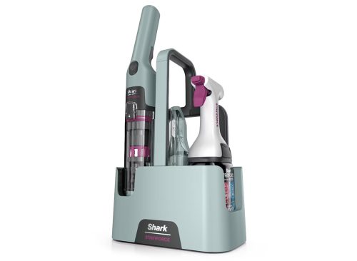 Shark StainForce Portable Cordless Spot & Stain Cleaner with Dual-Activated Cleaning Solution HX101 Gray