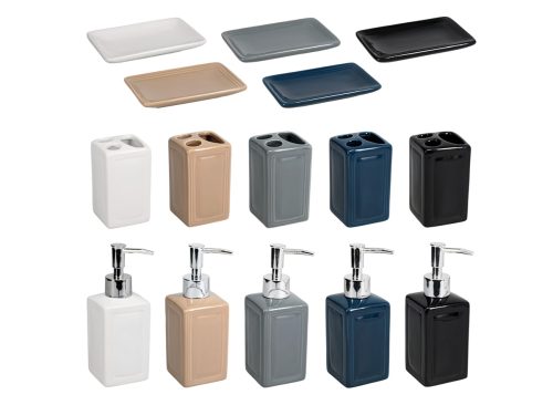 Solid Color Bathroom Accessories