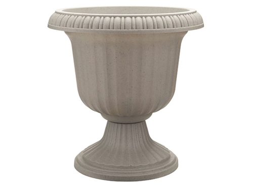 Southern Patio Large 14" Outdoor Lightweight Resin Utopian Urn Planter
