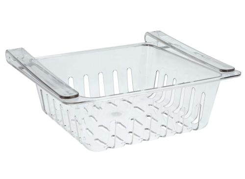 Storage Essentials Clear Fridge Clip On Basket