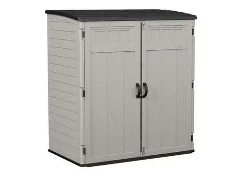 Suncast 6'x4' Extra Large Vertical Outdoor Storage Shed with Shelf