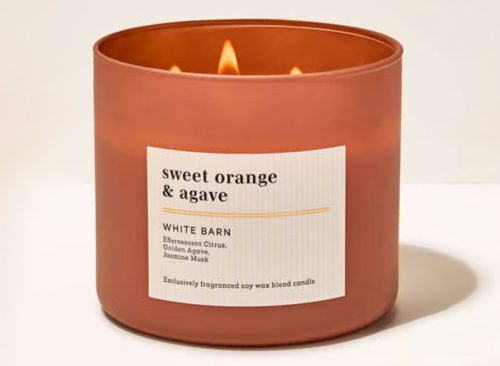 Sweet Orange & Agave 3-Wick Candle