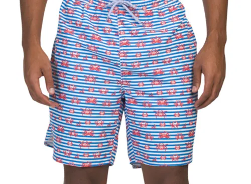 TAILORBYRD Crab Walk Swim Shorts With Built-in Comfort Liner