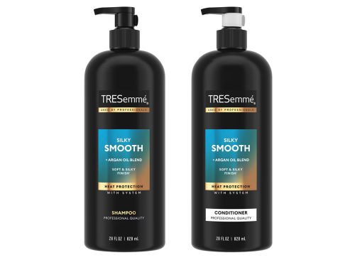 TRESemmé Silky & Smooth Anti-Frizz Shampoo & Conditioner 28 Oz