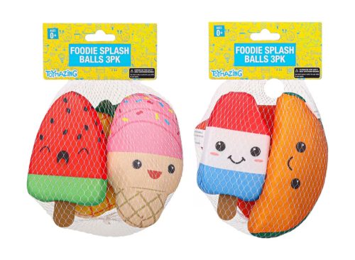 ToyMazing Foodie Splash Balls, 3 pk. Characters sold separately.