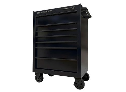 U.S. GENERAL 27 in. x 22 in. Roll Cab, Series 3, Black