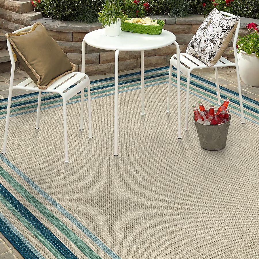Allen + Roth 8 x 10 ft. Outdoor Area Rug