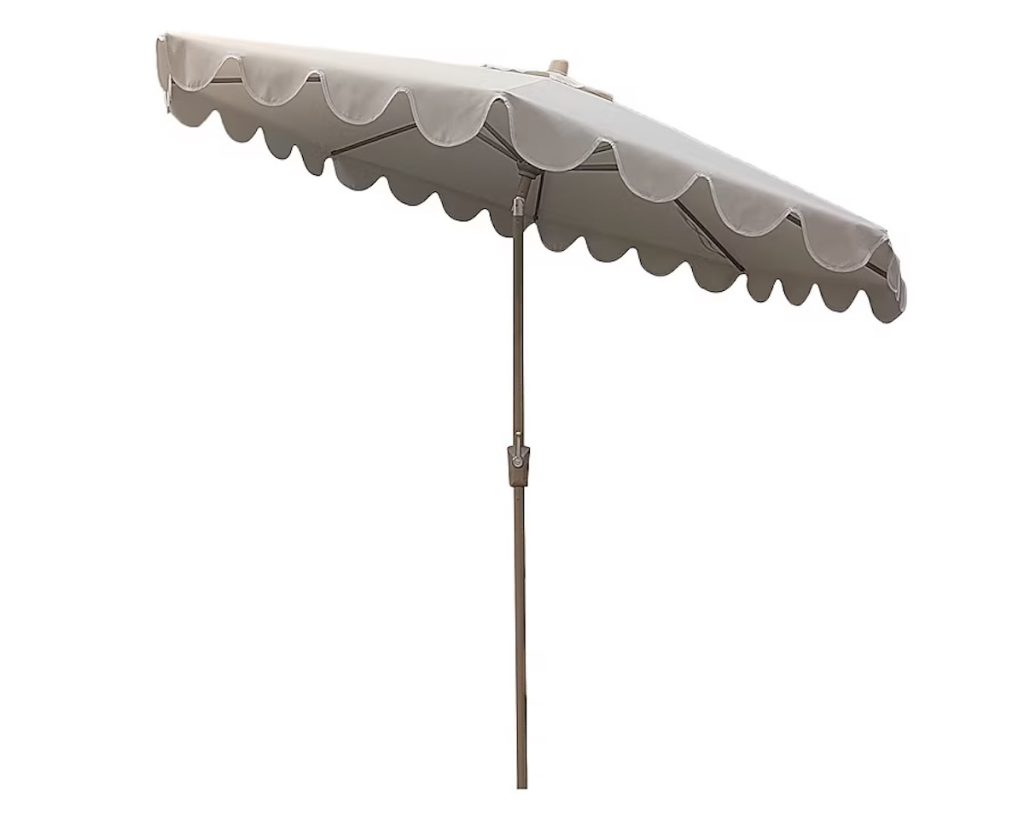 Allen + Roth 9 ft. Market Patio Umbrella