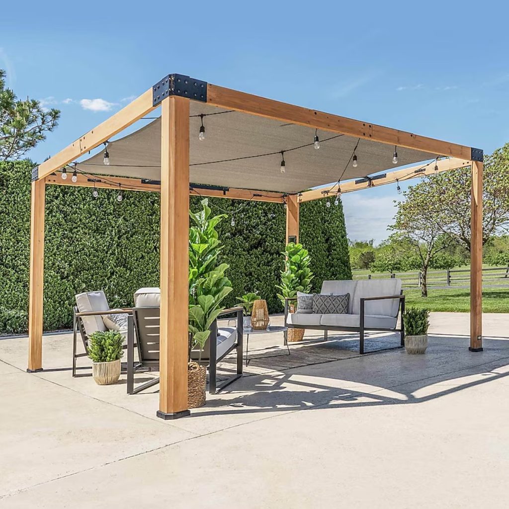 Backyard Discovery Brendan Pergola with Canopy