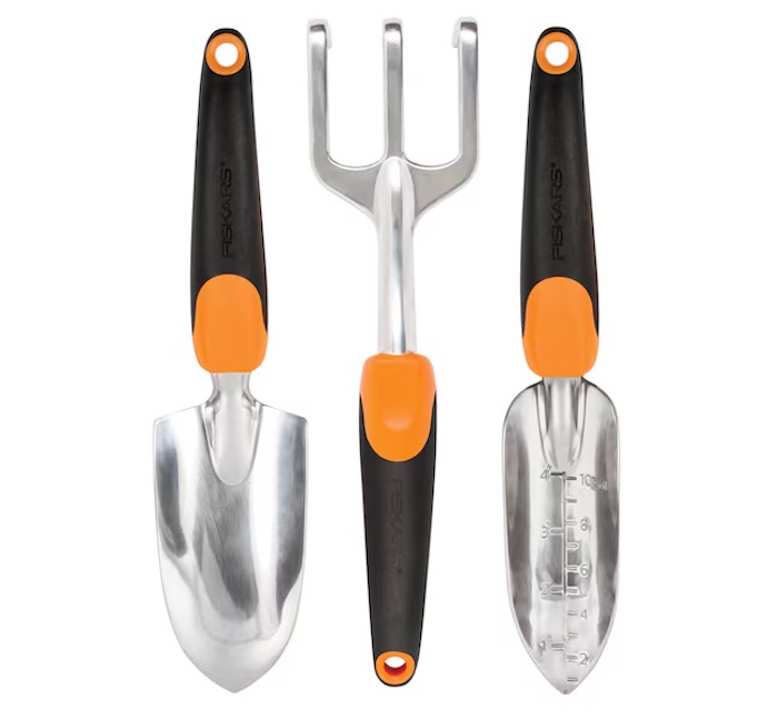 Fiskars Ergo Garden Hand Tool Kit