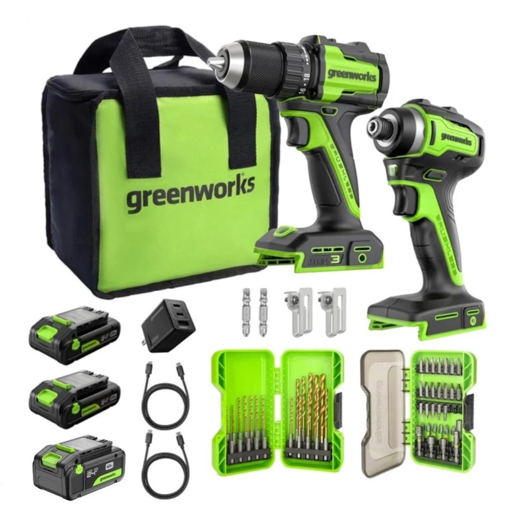 Greenworks Drill & Impact Driver