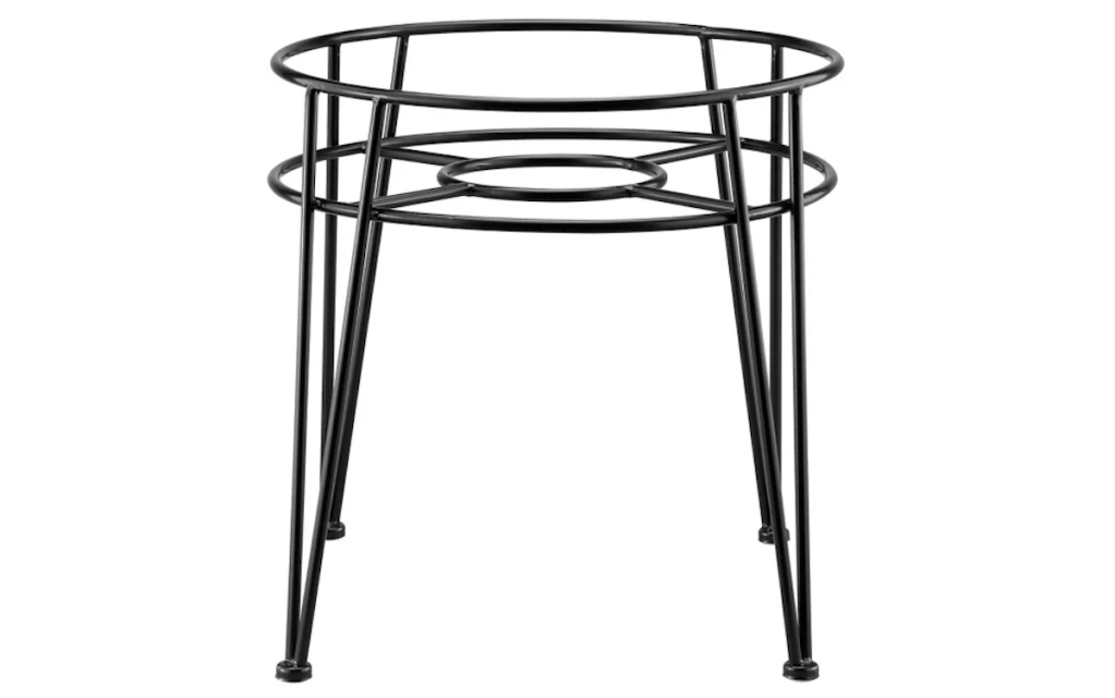 GroundWork 14 in. Metal Planter Stand