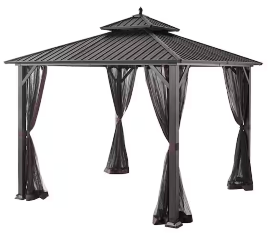 Hampton Bay Holden Steel Gazebo