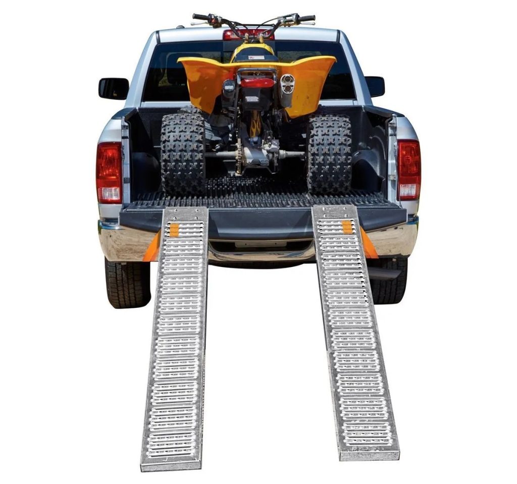 Haul-Master Steel Loading Ramps, Set of 2