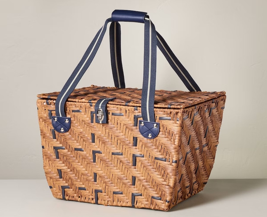 Hearth & Hand + Magnolia Woven Picnic Basket
