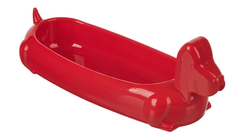 Dog-Shaped Hot Dog Holder