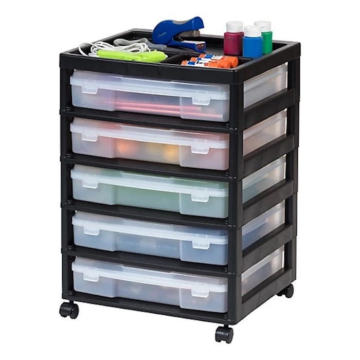 IRIS USA Rolling Storage Cart