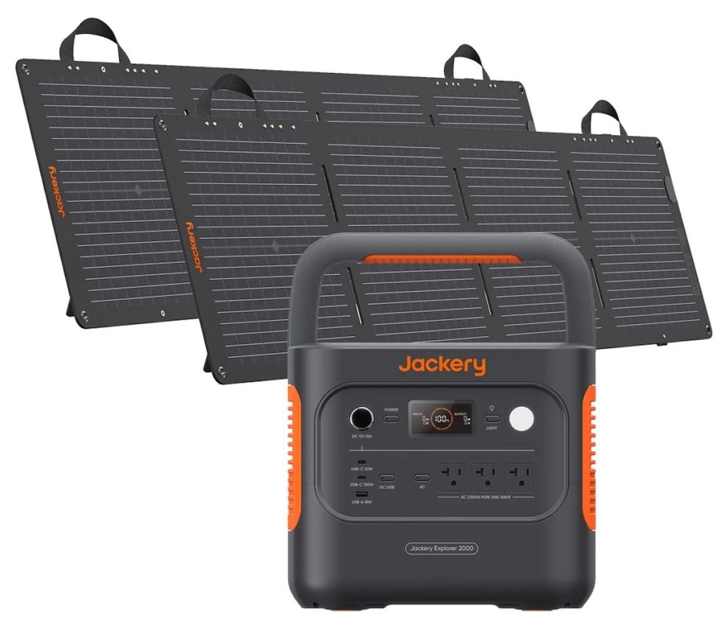 Jackery Explorer 2000 Solar Generator