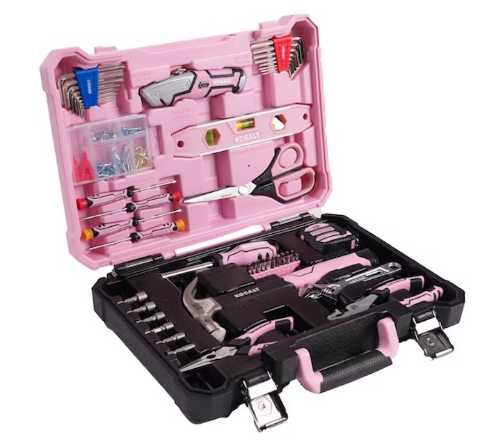 Kobalt 158 -Piece Pink Household Tool Set