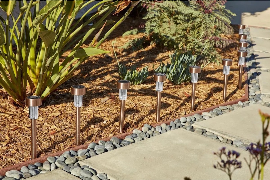 Luminar Outdoor Solar Pathway Lights