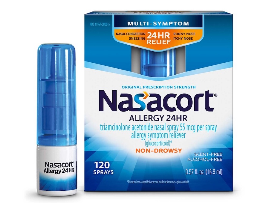 Nasacort 24HR Non-Drowsy Multi-Symptom Allergy Nasal Sprary