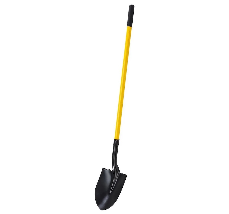 One Stop Gardens Round Point Shovel