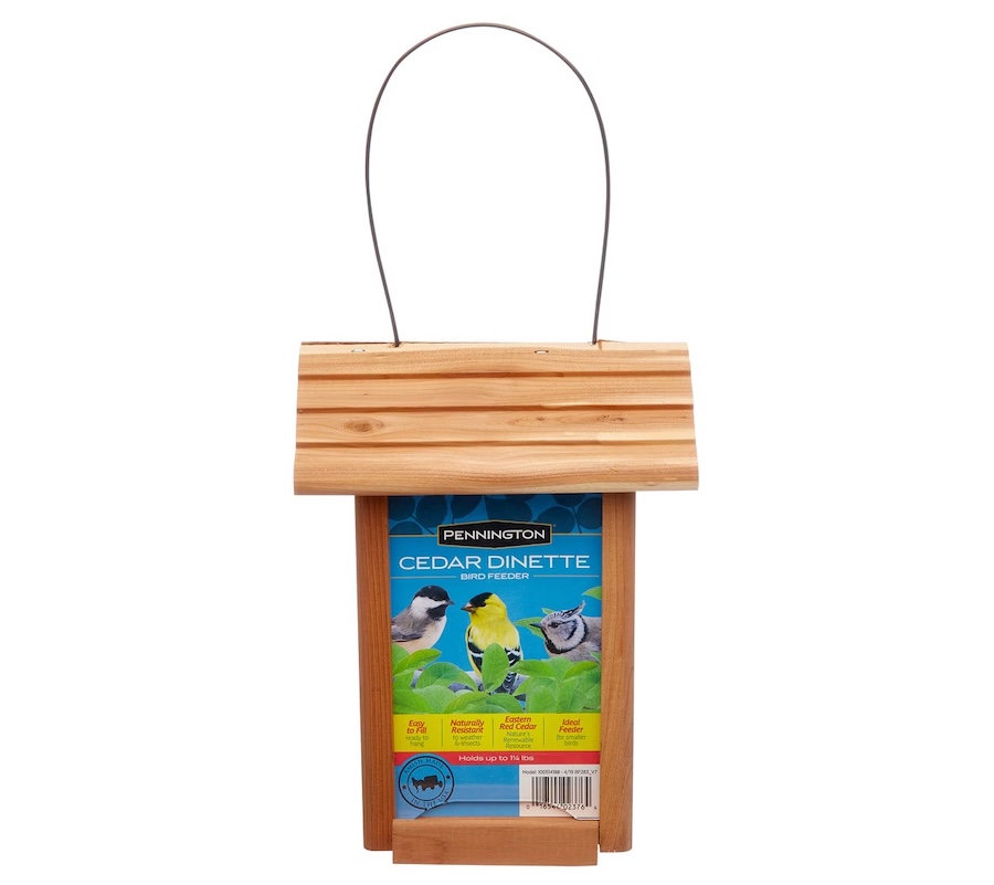 Pennington Cedar Dinette Bird Feeder