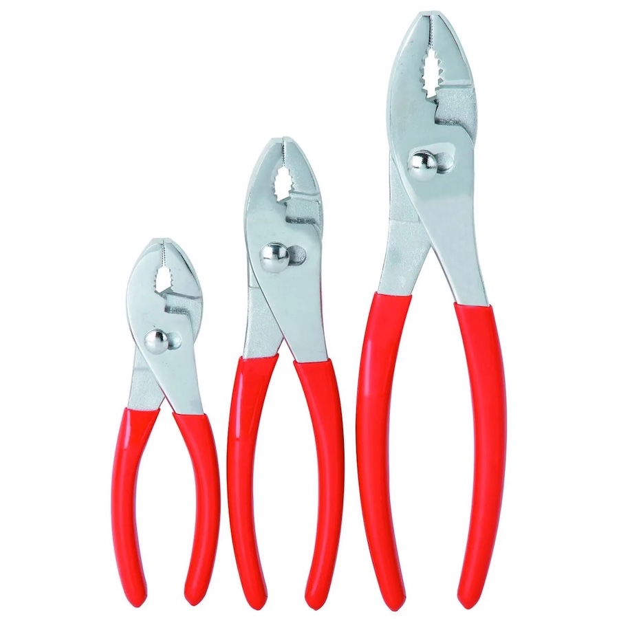 Pittsburgh Slip Joint Pliers, 3-Piece