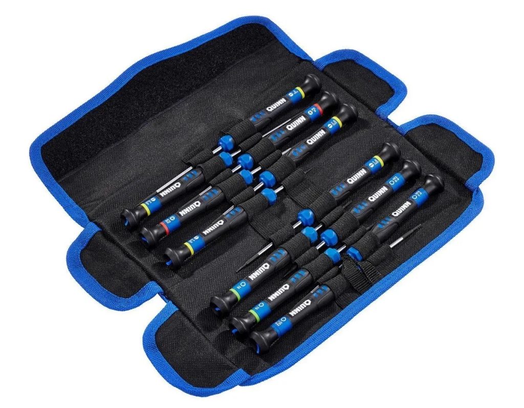 Quinn Precision Screwdriver Set, 12-Piece