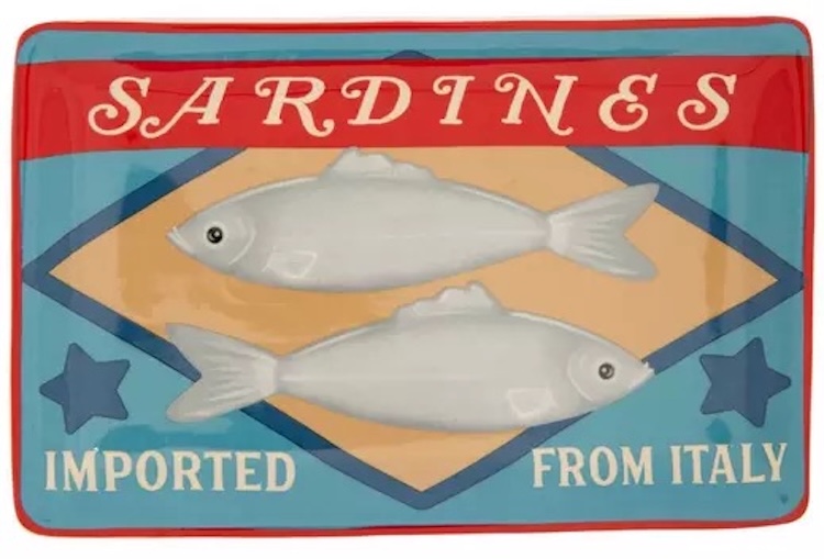 Spring Shop Imported Sardines Appetizer Plate