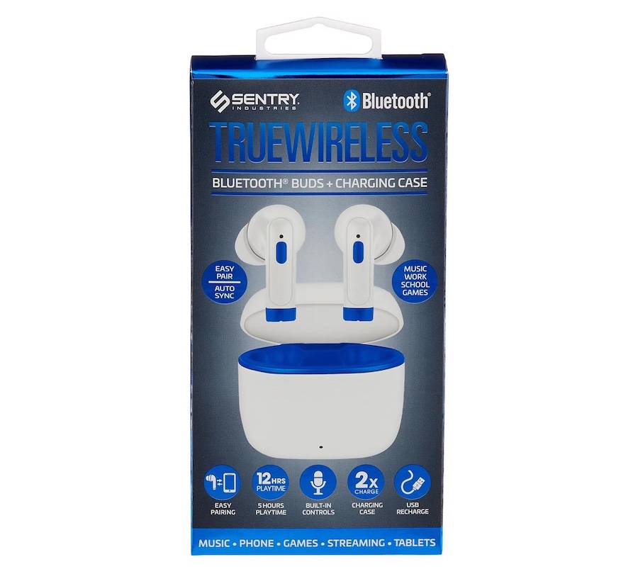 Sentry True Wireless Bluetooth Buds