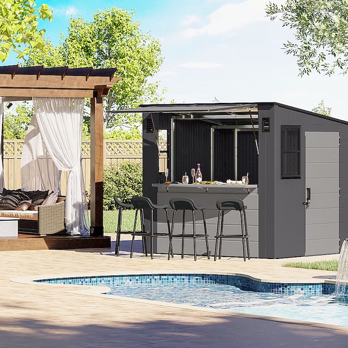 Suncast Cabana Patio Bar