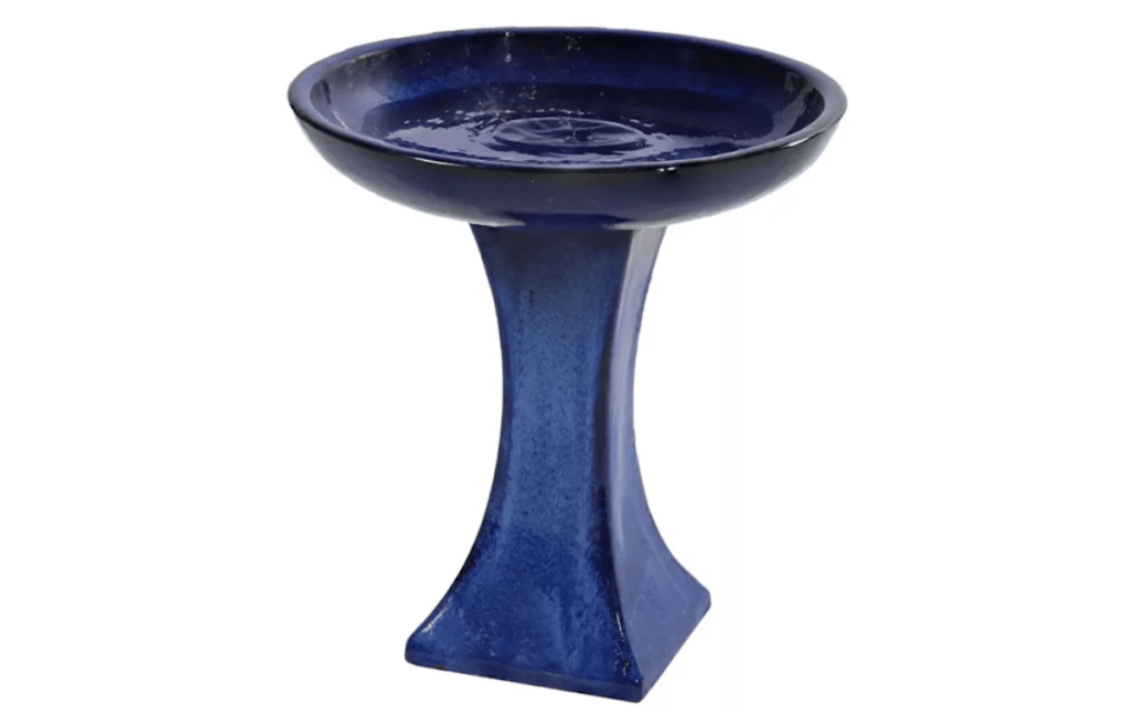 Sunnydaze Decor Ceramic Bird Bath