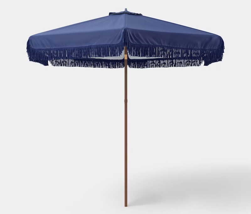 Threshold Valance Outdoor Patio Umbrella