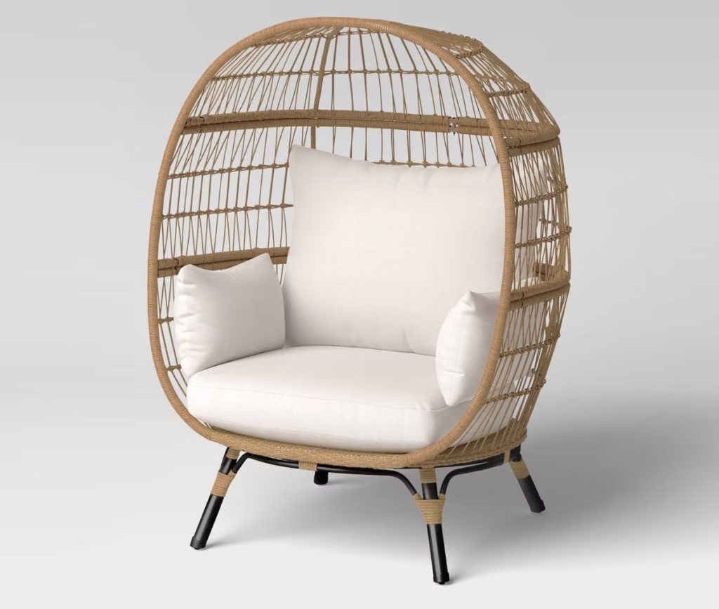 Threshold Steel Southport Outdoor Patio Egg Chair
