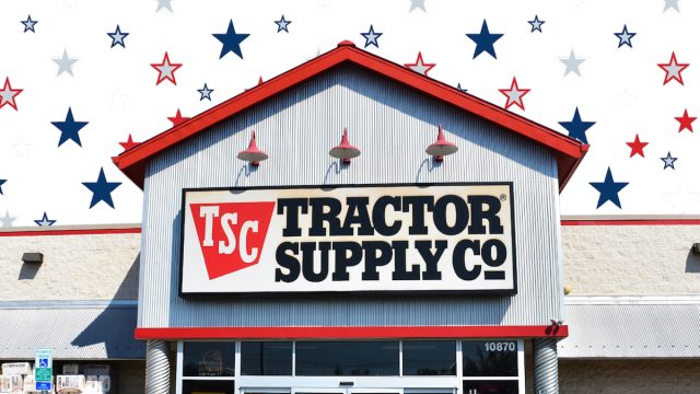 Tractor supply memorial day